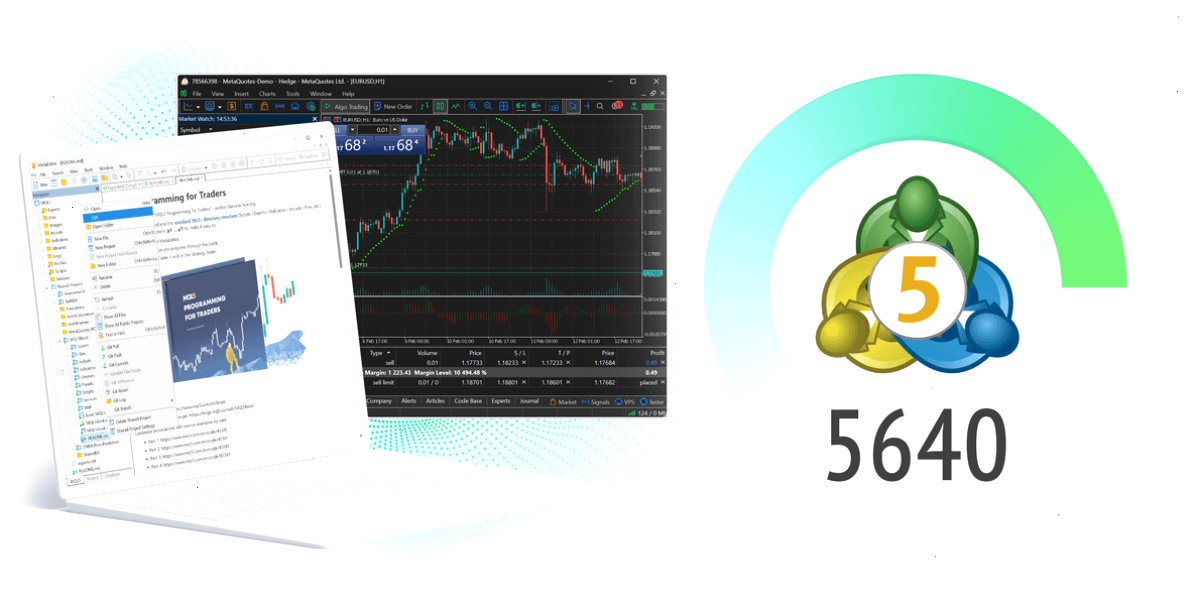 MT5下载_MetaTrader5下载_证书绑定通道：新版 MetaTrader 5 平台 Build 5640：MetaEditor 中的暗色主题改进和 Markdown 支持（封面配图）